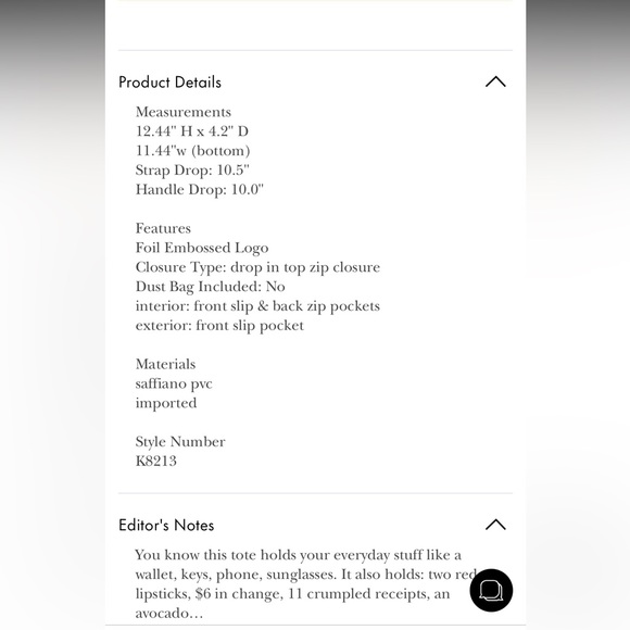 Kate spade tote bag - Picture 3 of 4